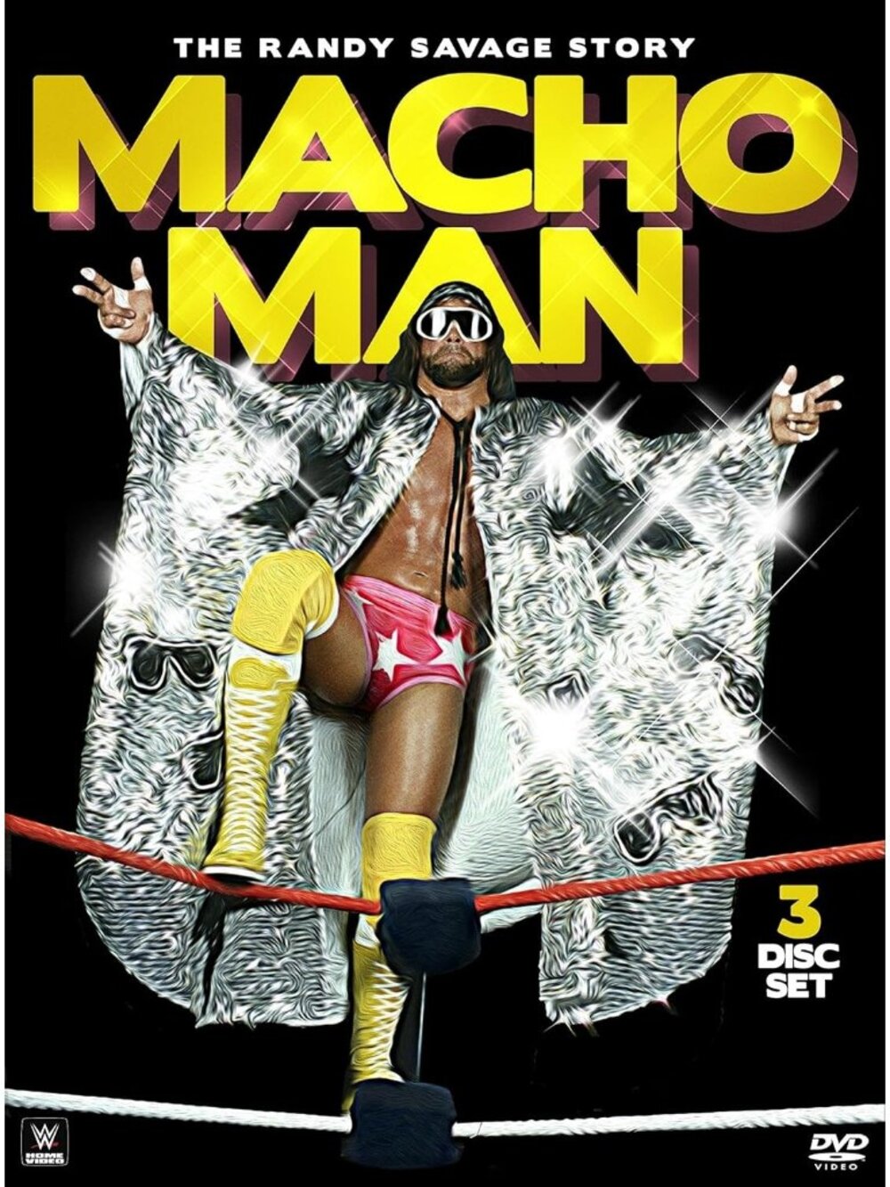 WWE Macho Man: The Randy Savage Story (3-DVD Set, Region 1) Very Good!